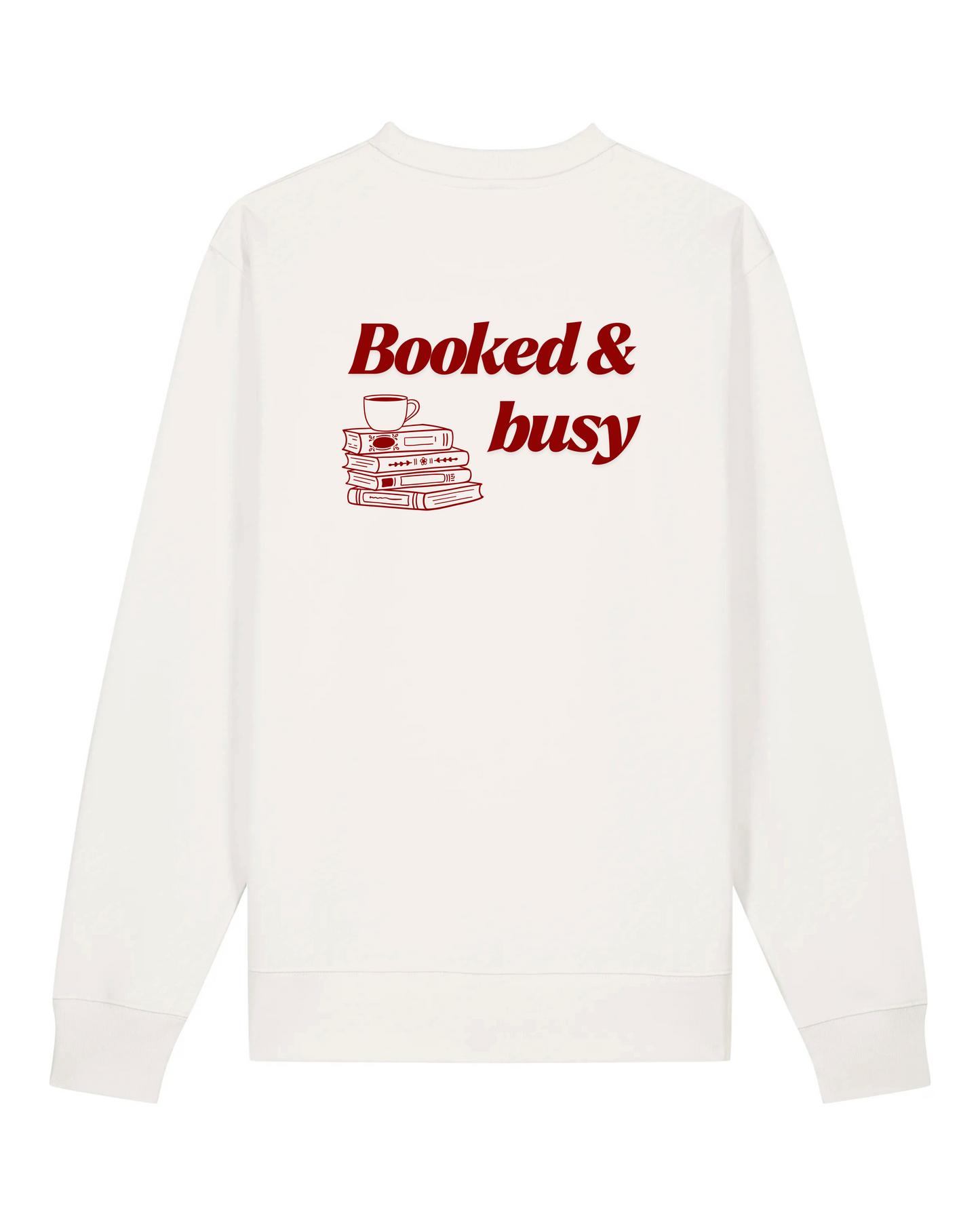 Booked & busy Pullover