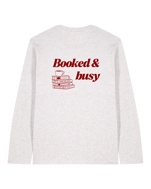 Booked & busy Longsleeve