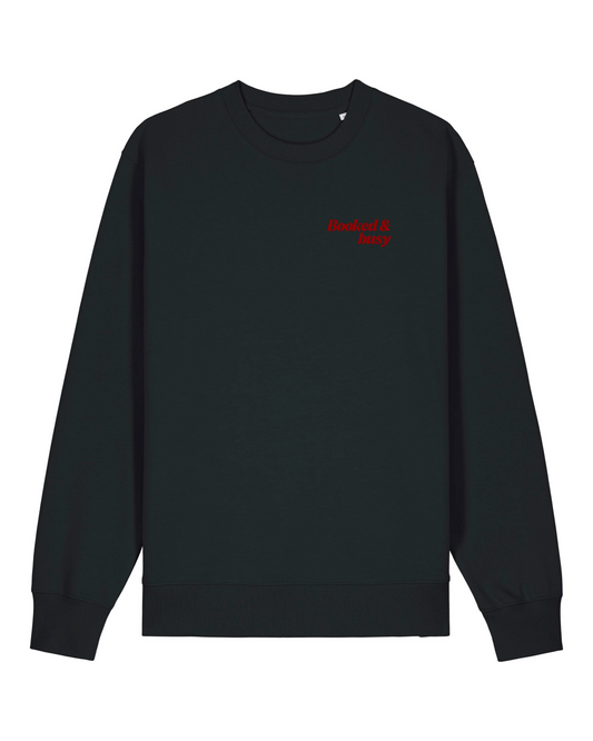 Booked & busy Pullover